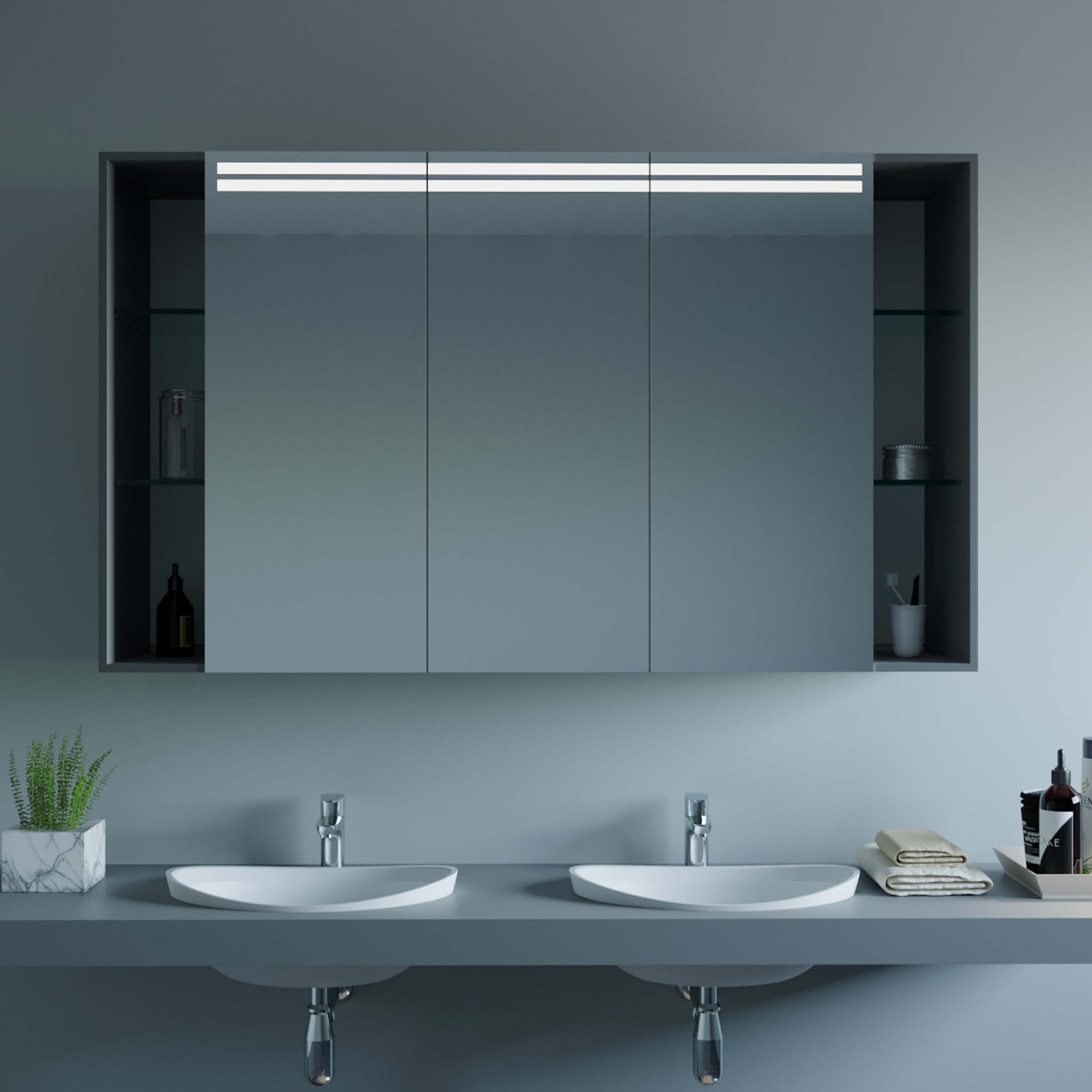 Spiegelschrank Bad - Leon