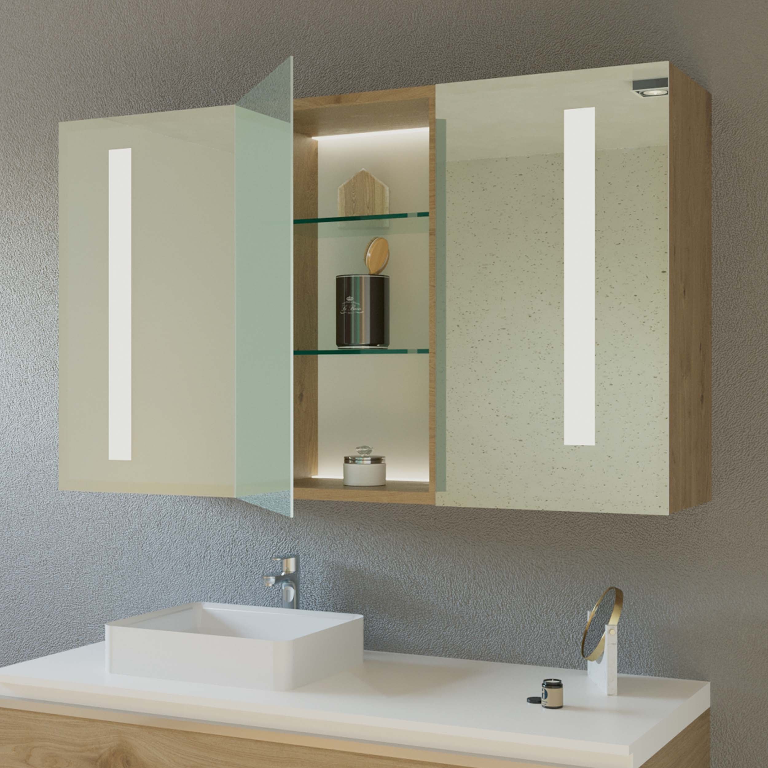 Spiegelschrank Bad - Luisa