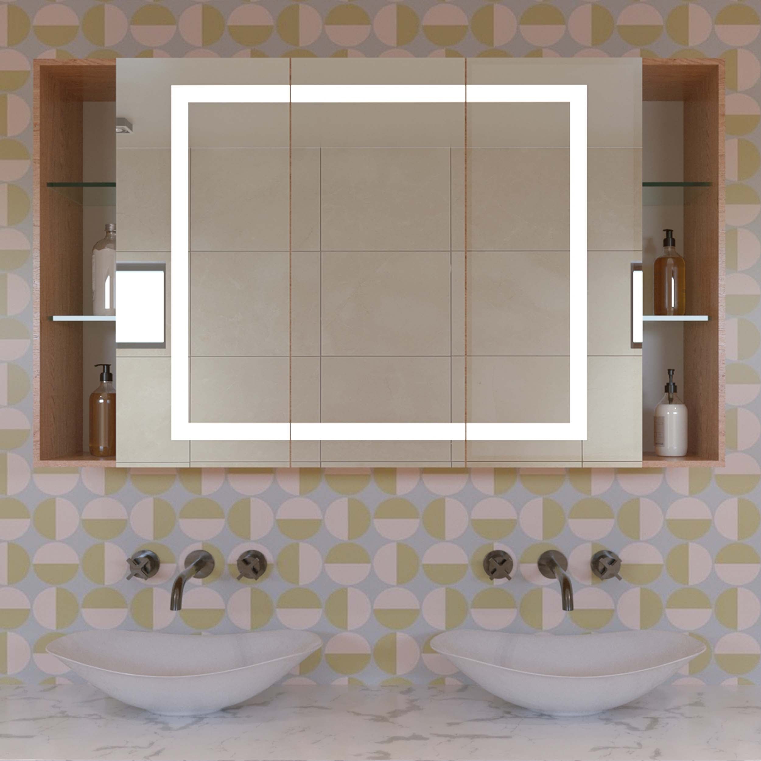 Badezimmer Spiegelschrank - Luca