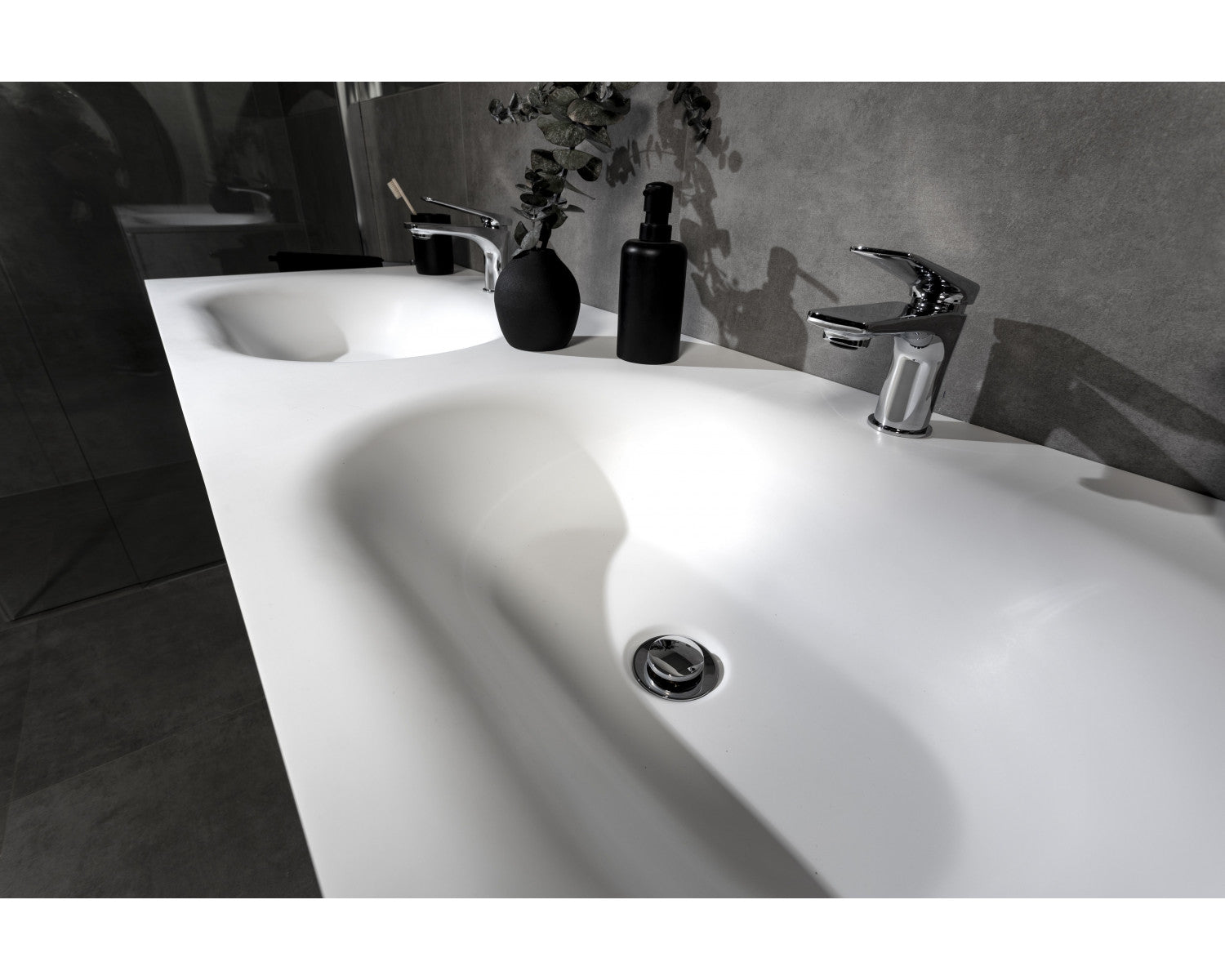 Bad Unterschrank mit Doppelwaschtisch - Bristol