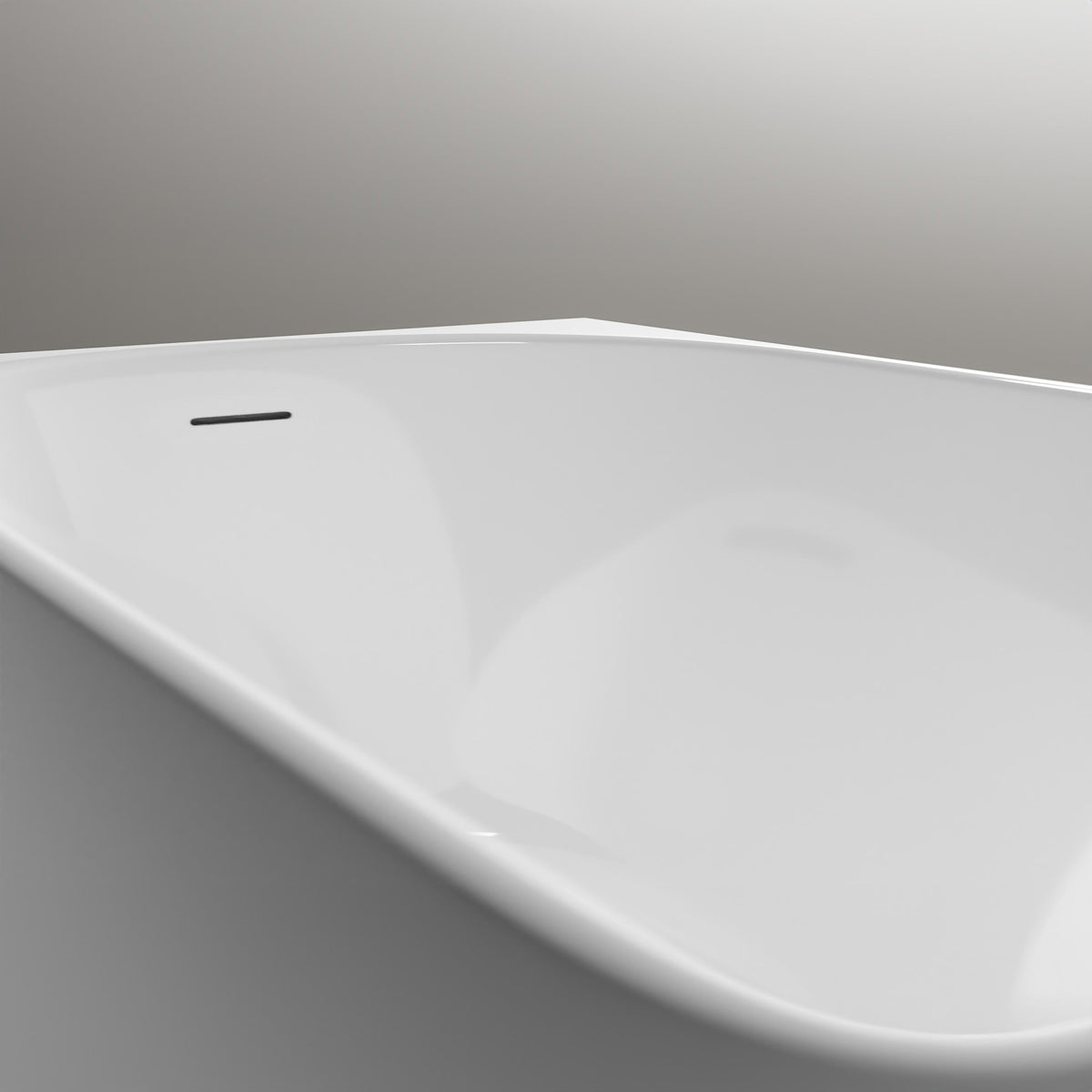 Acryl-Eckbadewanne 170 × 80 cm – Einbau links, glänzend – Galerieansicht 5