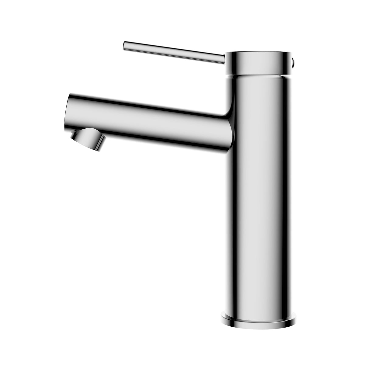 Edelstahl-Waschtischmischer mit umschaltbarem Wasserstrahl – 16,6 cm – Ansicht 2