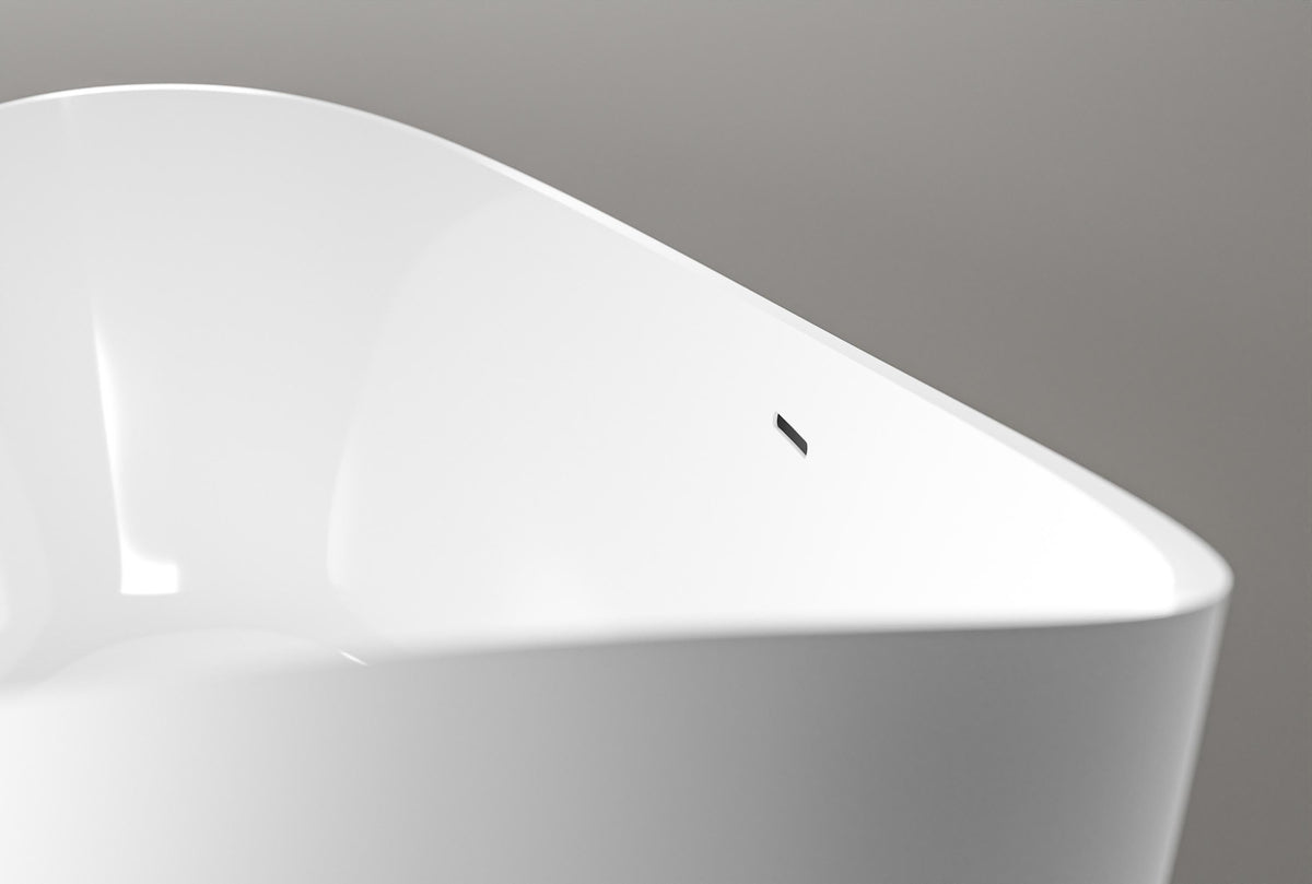 Freistehende Acrylbadewanne mit erhöhten Enden – 183,5 cm – Galerieansicht 13