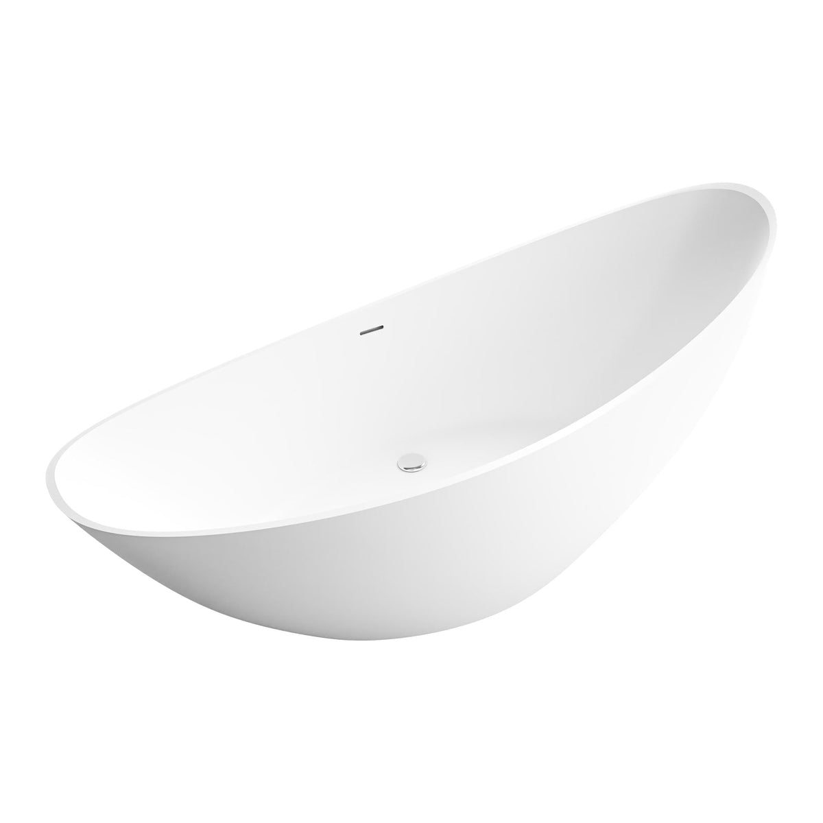 Freistehende Acrylbadewanne mit erhöhten Enden – 183,5 cm – Galerieansicht 17