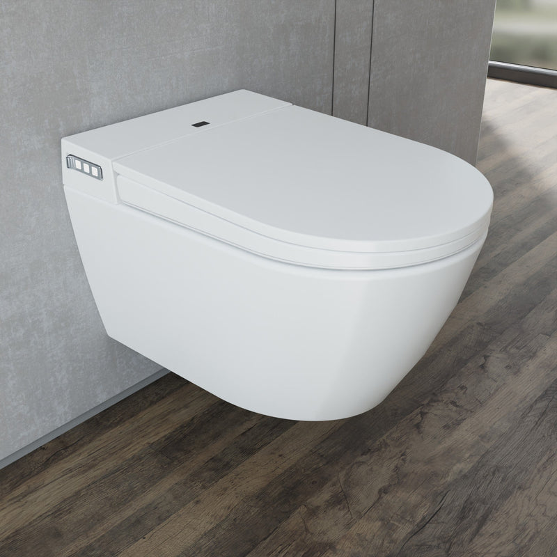 Komfort-Dusch-WC mit beheiztem Sitz und Wassersterilisator – Ansicht 2
