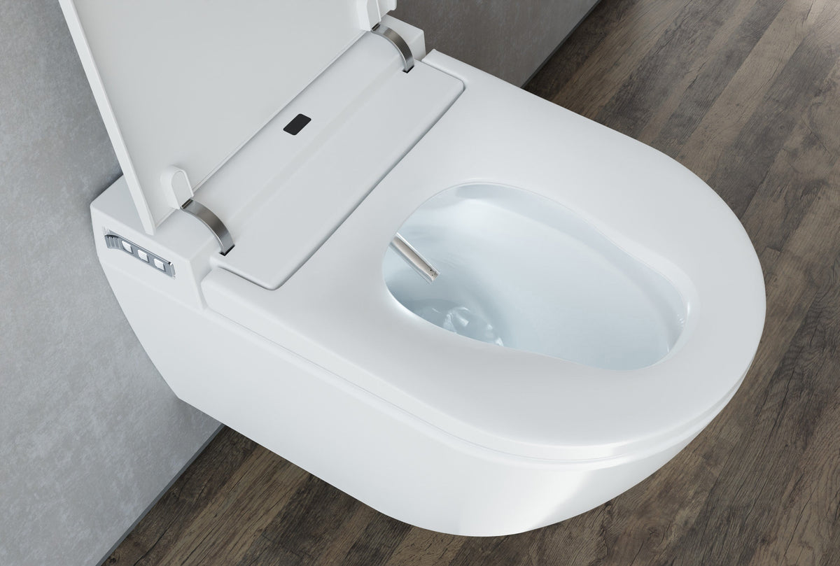 Komfort-Dusch-WC mit beheiztem Sitz und Wassersterilisator – Ansicht 3