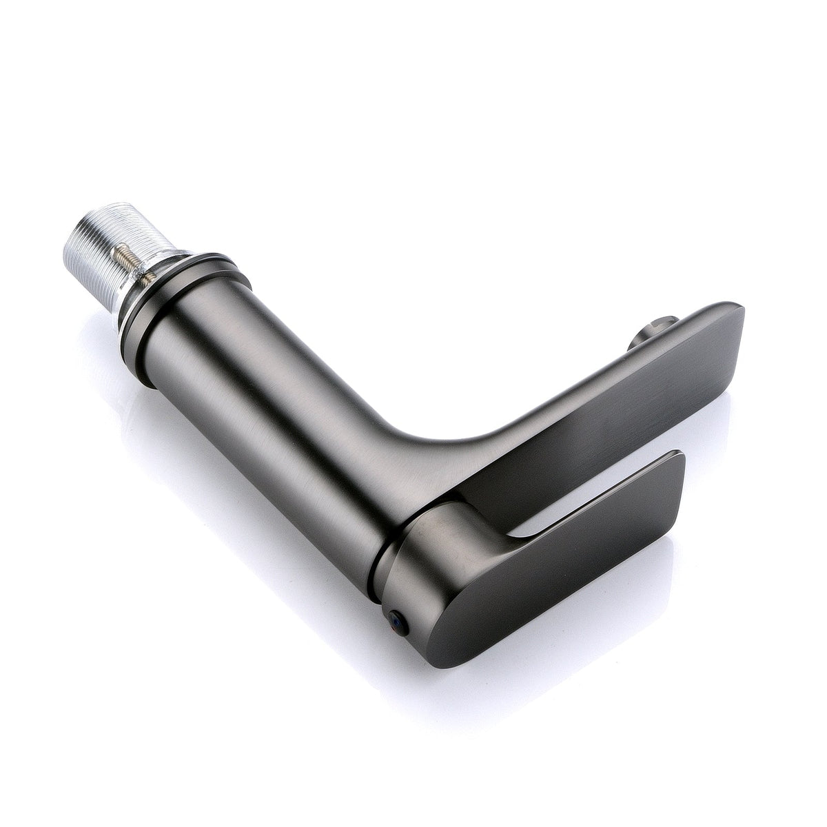 Kompakte Waschtischarmatur aus Messing – Gunmetal – Galerieansicht 6