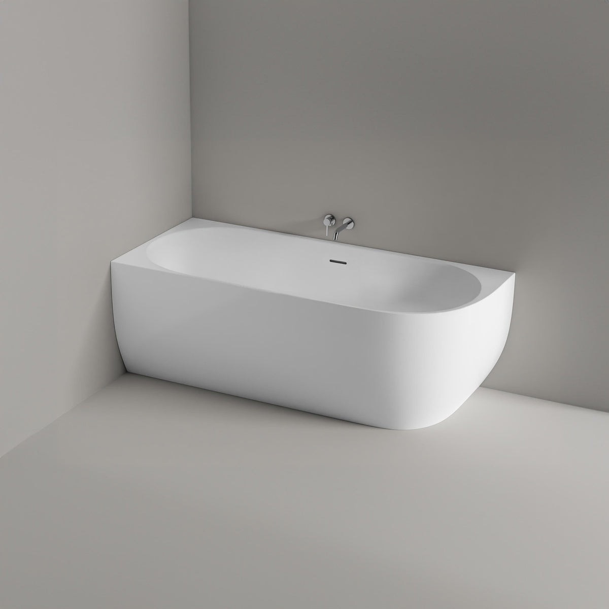 Ovale Acryl-Eckbadewanne 170 × 75 cm – links – Galerieansicht 8