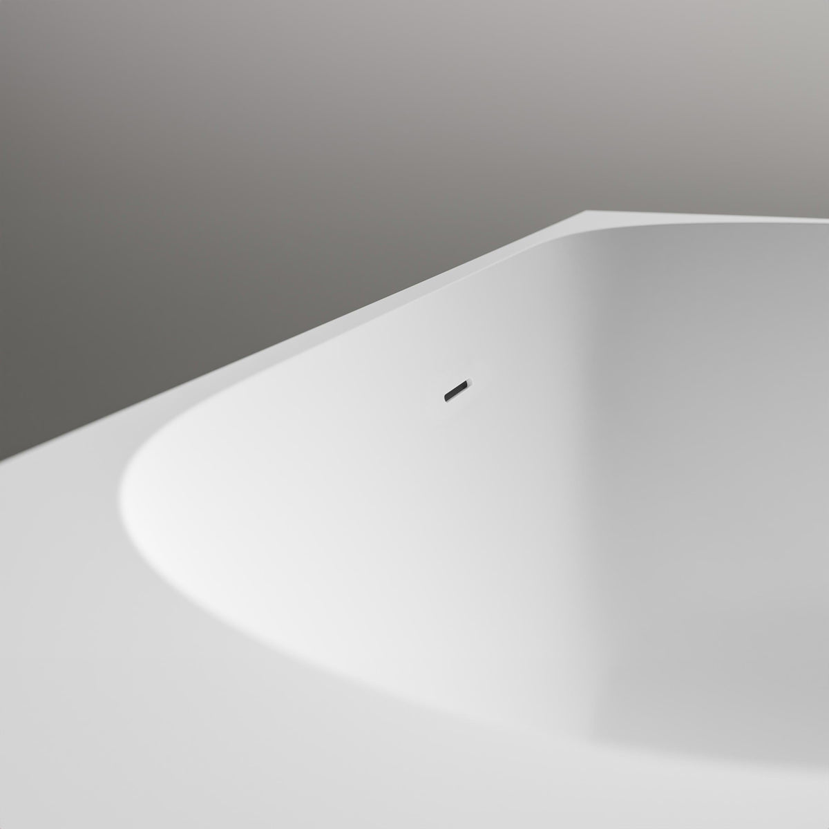 Schmale Acryl-Eckbadewanne 170 × 78 cm – links – Ansicht 4