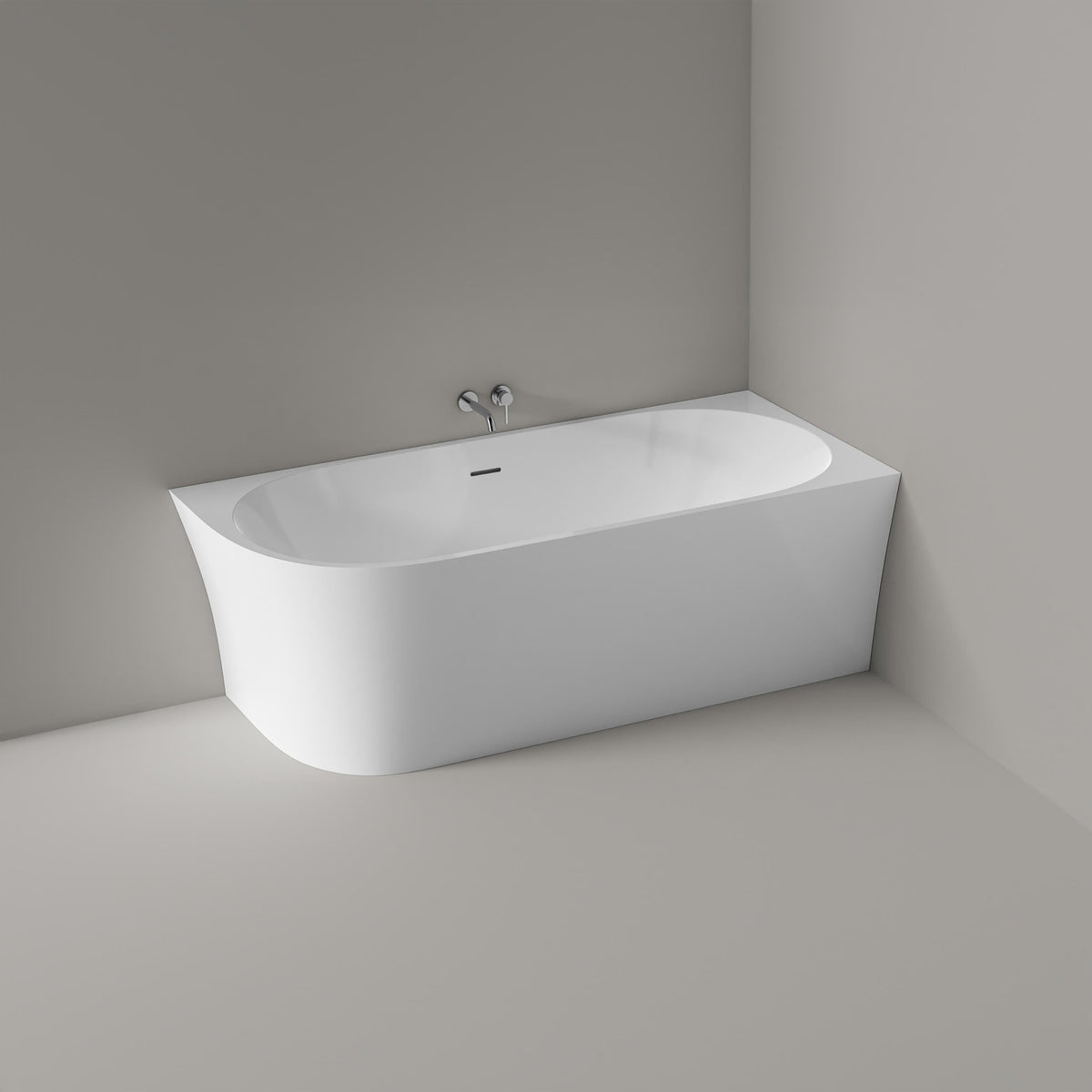 Schmale Acryl-Eckbadewanne 170 × 78 cm – rechts – Galerieansicht 6