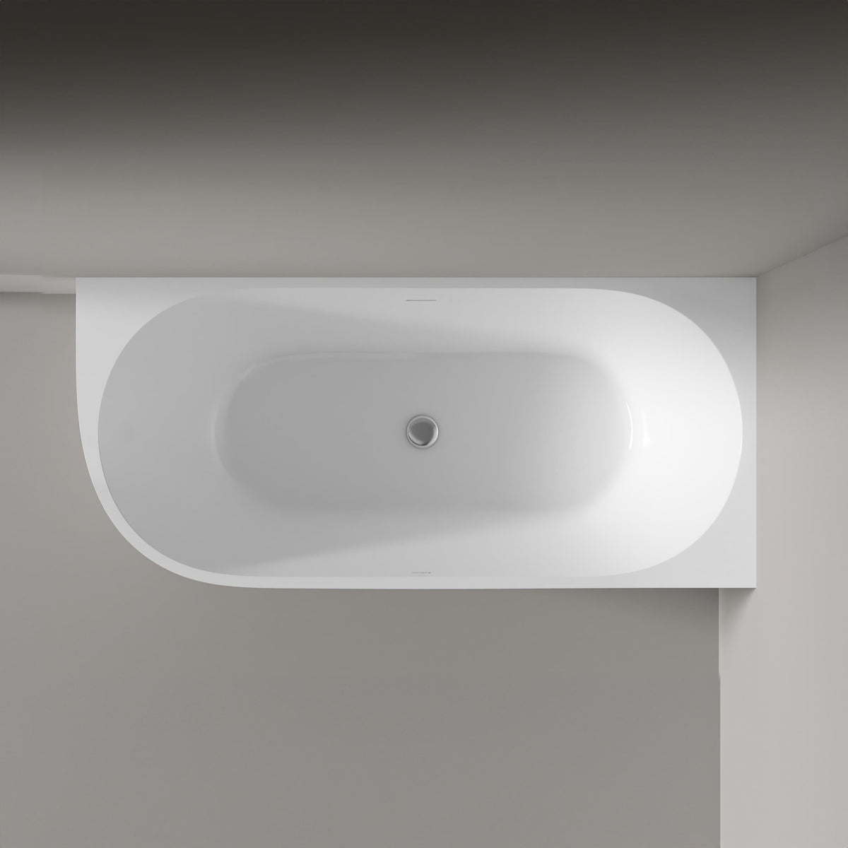 Schmale Acryl-Eckbadewanne 170 × 78 cm – rechts – Galerieansicht 7