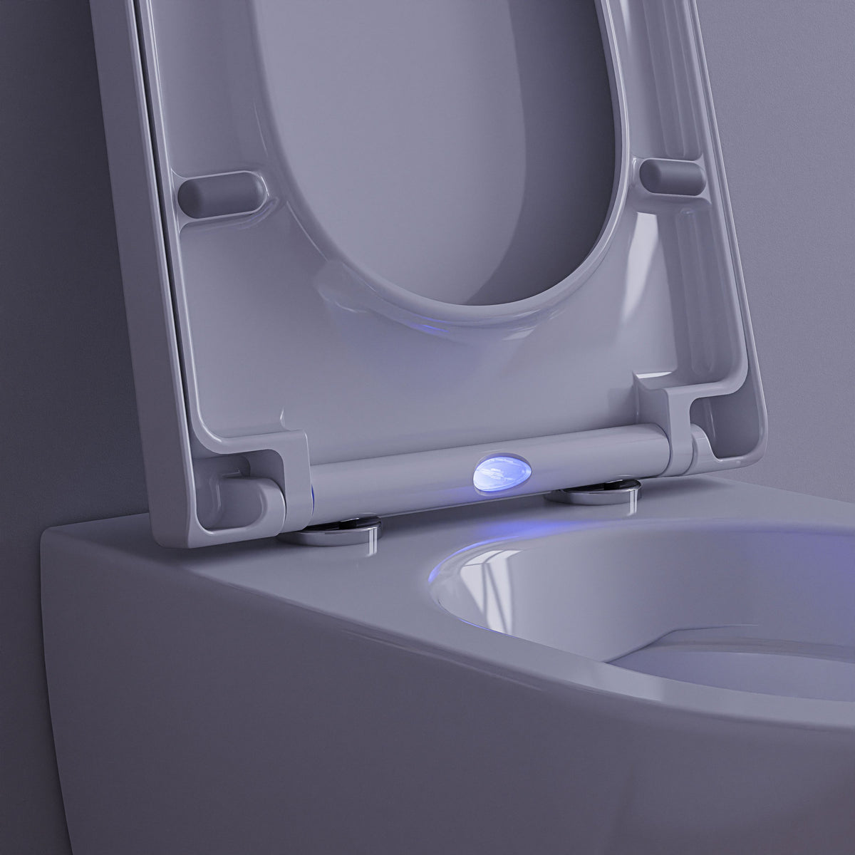 Spülrandloses Wand-WC mit Nano-Oberfläche – 54,5 cm – Galerieansicht 21