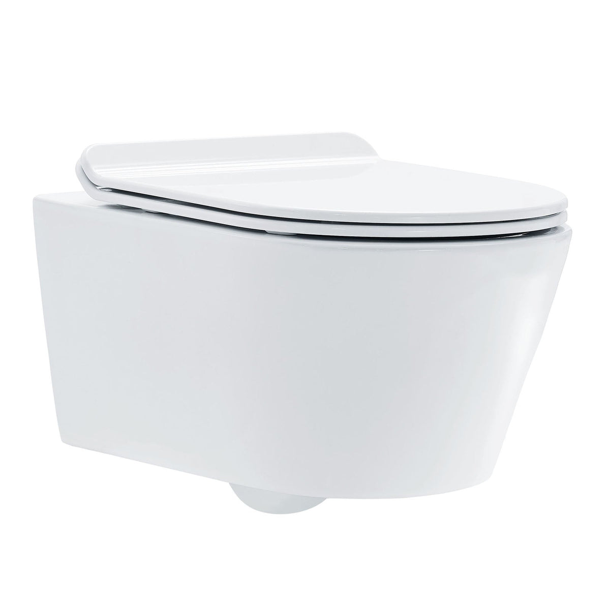 Spülrandloses Wand-WC mit Sitzwahl – 53 cm Ausladung – Ansicht 2