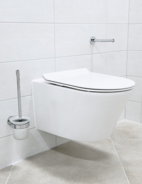 Spülrandloses Wand-WC mit Sitzwahl – 53 cm Ausladung – Galerieansicht 5