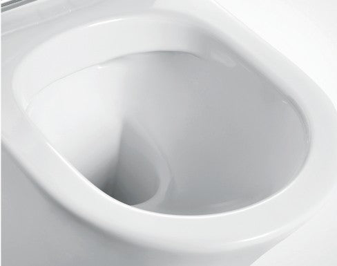 Spülrandloses Wand-WC mit Sitzwahl – 53 cm Ausladung – Galerieansicht 8
