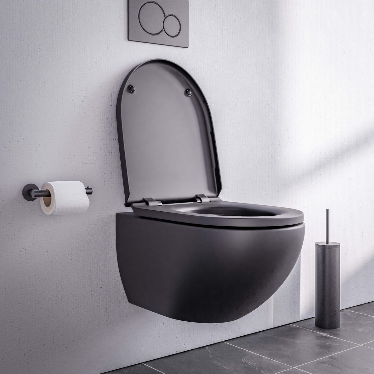 Spülrandloses Wand-WC mit Softclose-Sitz – 57,5 cm – Galerieansicht 16