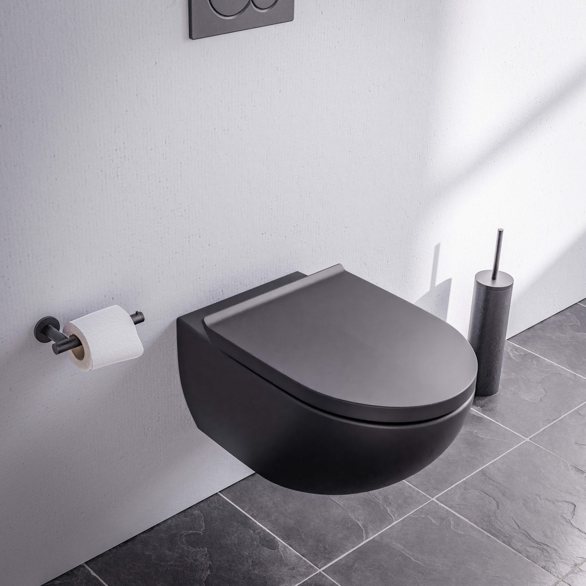 Spülrandloses Wand-WC mit Softclose-Sitz – 57,5 cm – Galerieansicht 18