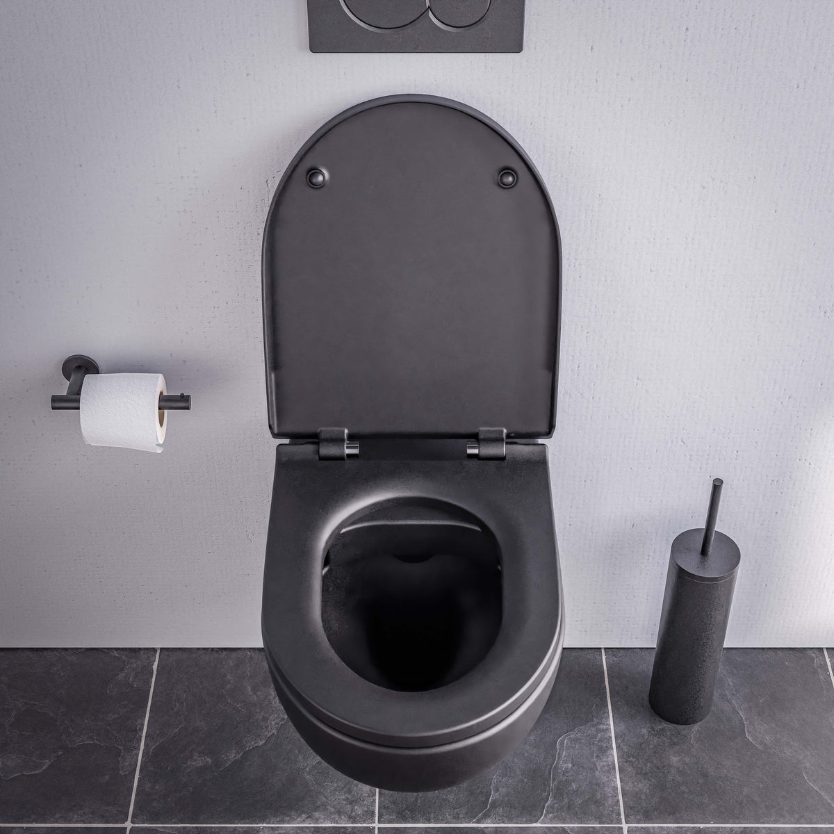 Spülrandloses Wand-WC mit Softclose-Sitz – 57,5 cm – Galerieansicht 20