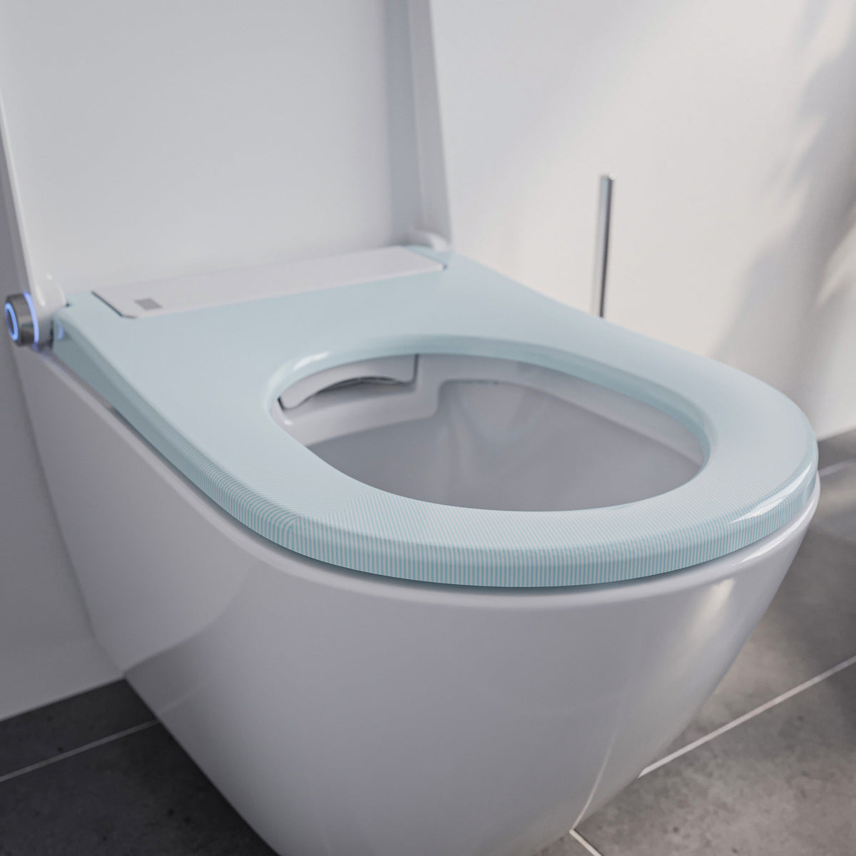 Wand-Dusch-WC mit Fernbedienung und Geruchsfilter – Weiß – Galerieansicht 12