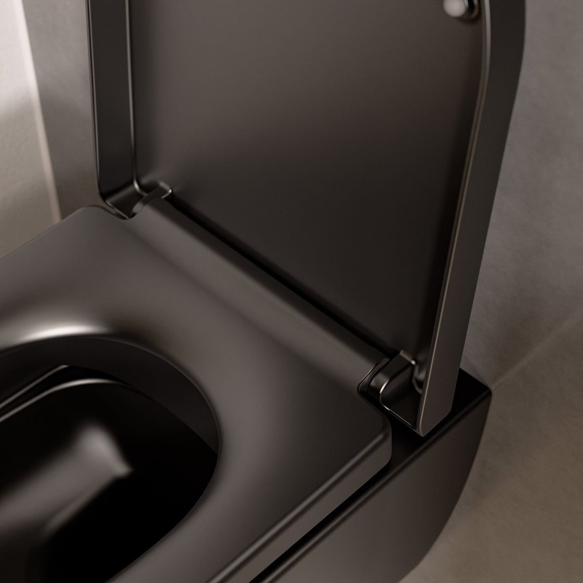 Wand-Tiefspül-WC mit abnehmbarem Softclose-Sitz – 52,5 cm – Ansicht 4
