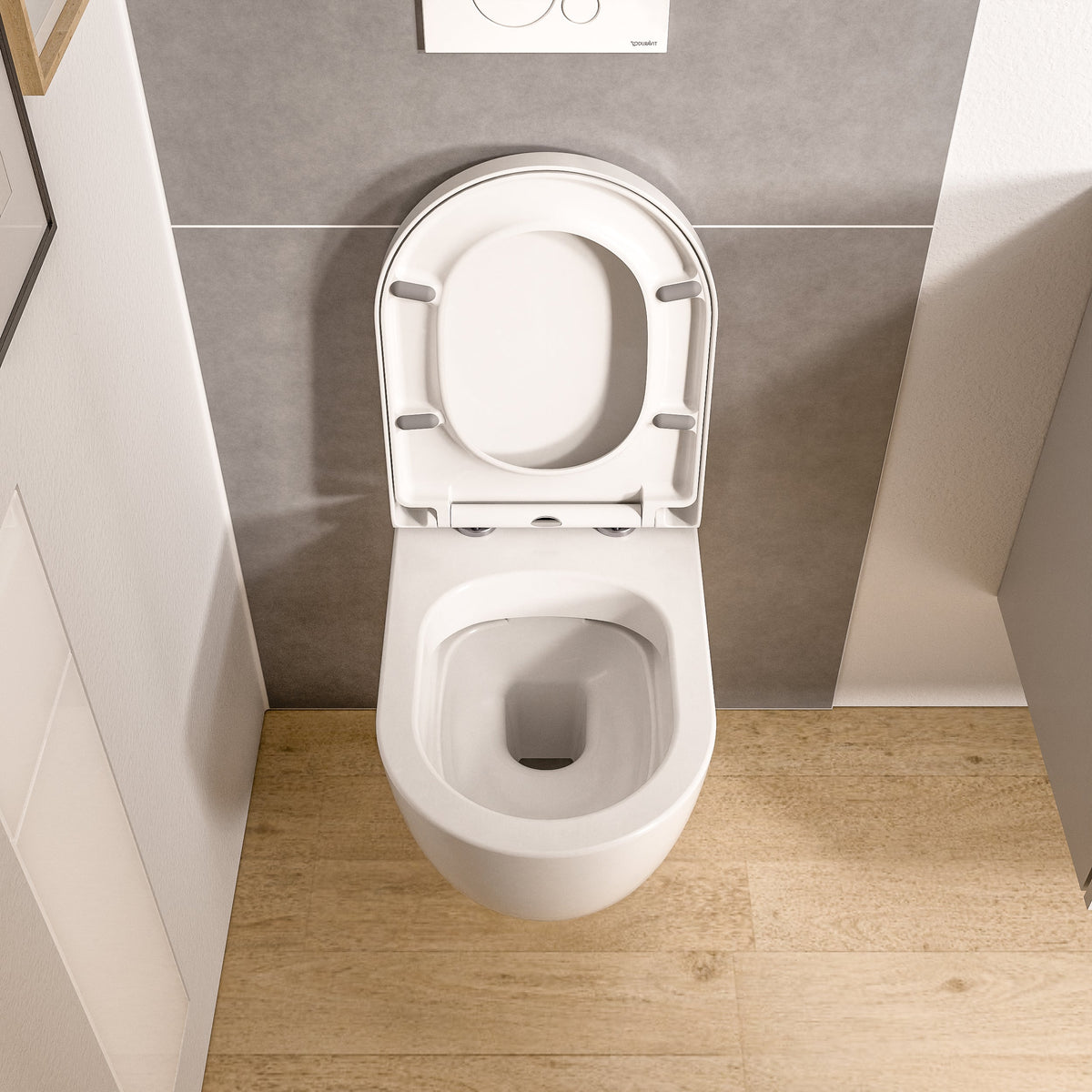 Wand-Tiefspül-WC mit abnehmbarem Softclose-Sitz – 52,5 cm – Galerieansicht 9