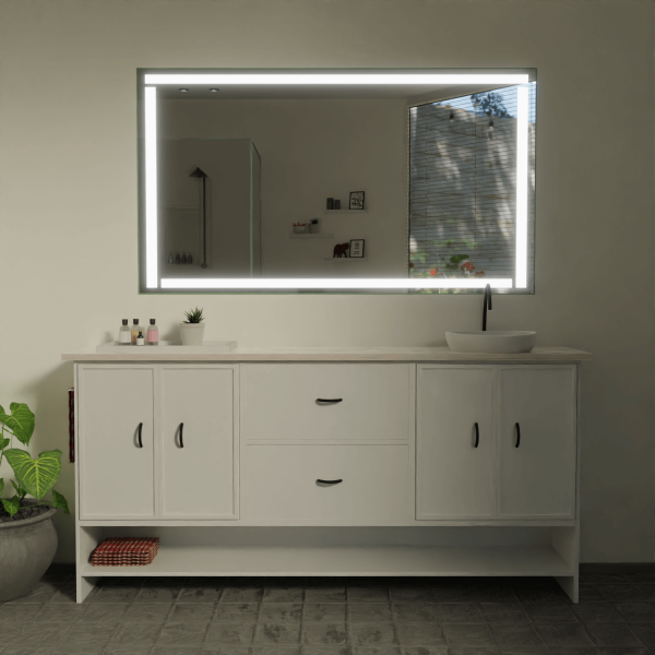 Moderner Badspiegel mit Beleuchtung - Trier