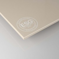 4 mm Beige / Braun lackiert - ESG Glas 4 mm Beige / Braun lackiert - ESG Glas