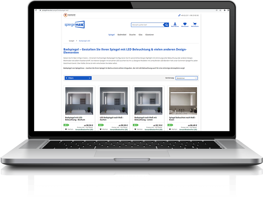 Onlineshop-bestellen