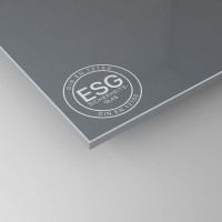 4 mm Grau Lackiert - ESG Glas 4 mm Grau Lackiert - ESG Glas