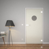 Circulus 3 - Glasdrehtür Guckloch Circulus 3 - Glasdrehtür Guckloch